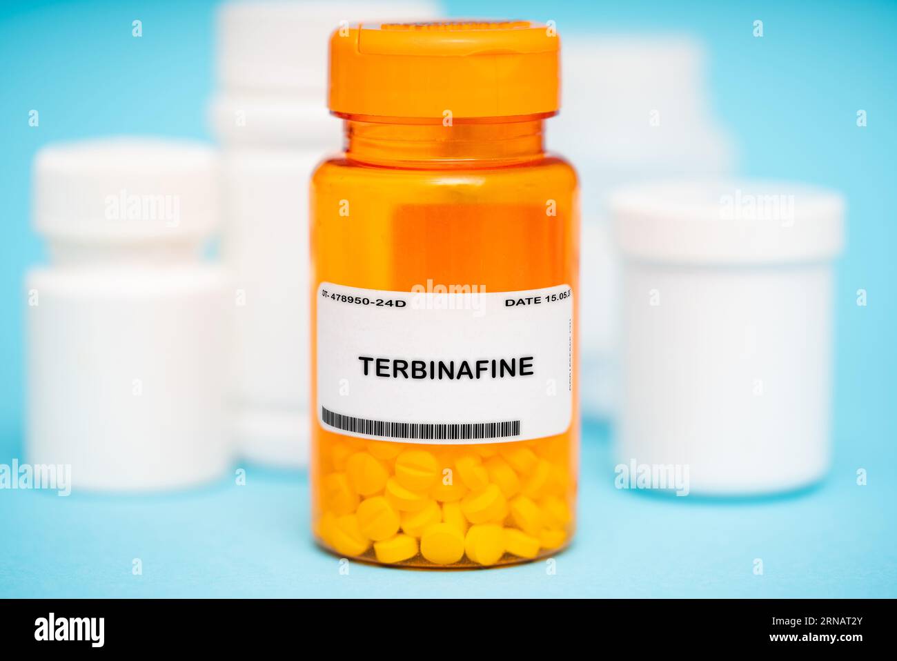 The active substance in Terbinafine is terbinafine hydrochloride, which