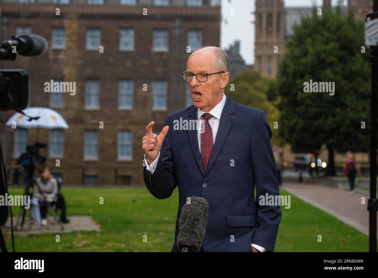 London, England, UK. 1st Sep, 2023. Minister for Schools NICK GIBB is