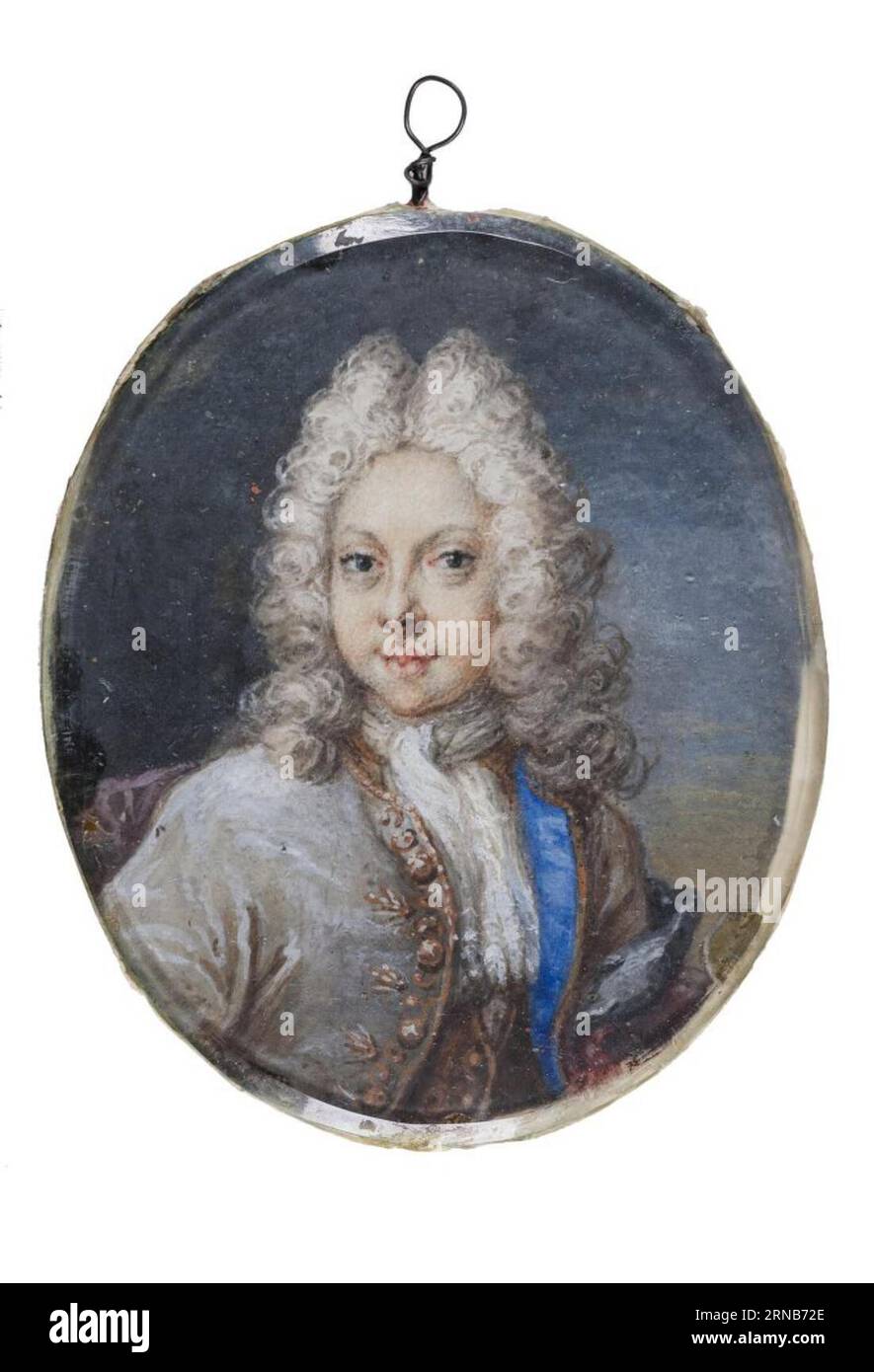 Karl Fredrik, Duke of Holstein-Gottorp 1714 by David Richter the Younger Stock Photo