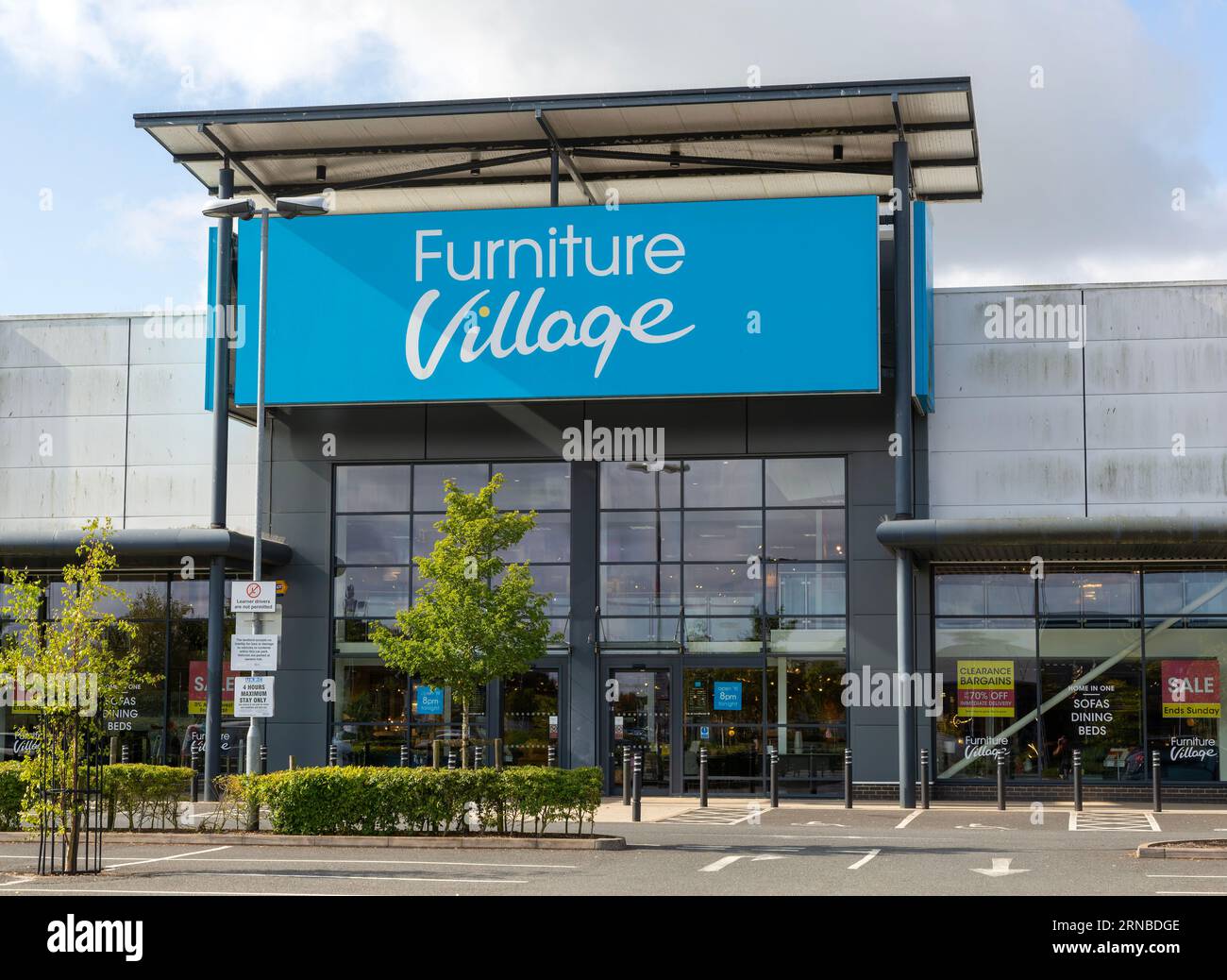 Furniture Village shop store at Futura Park retail park, Ipswich