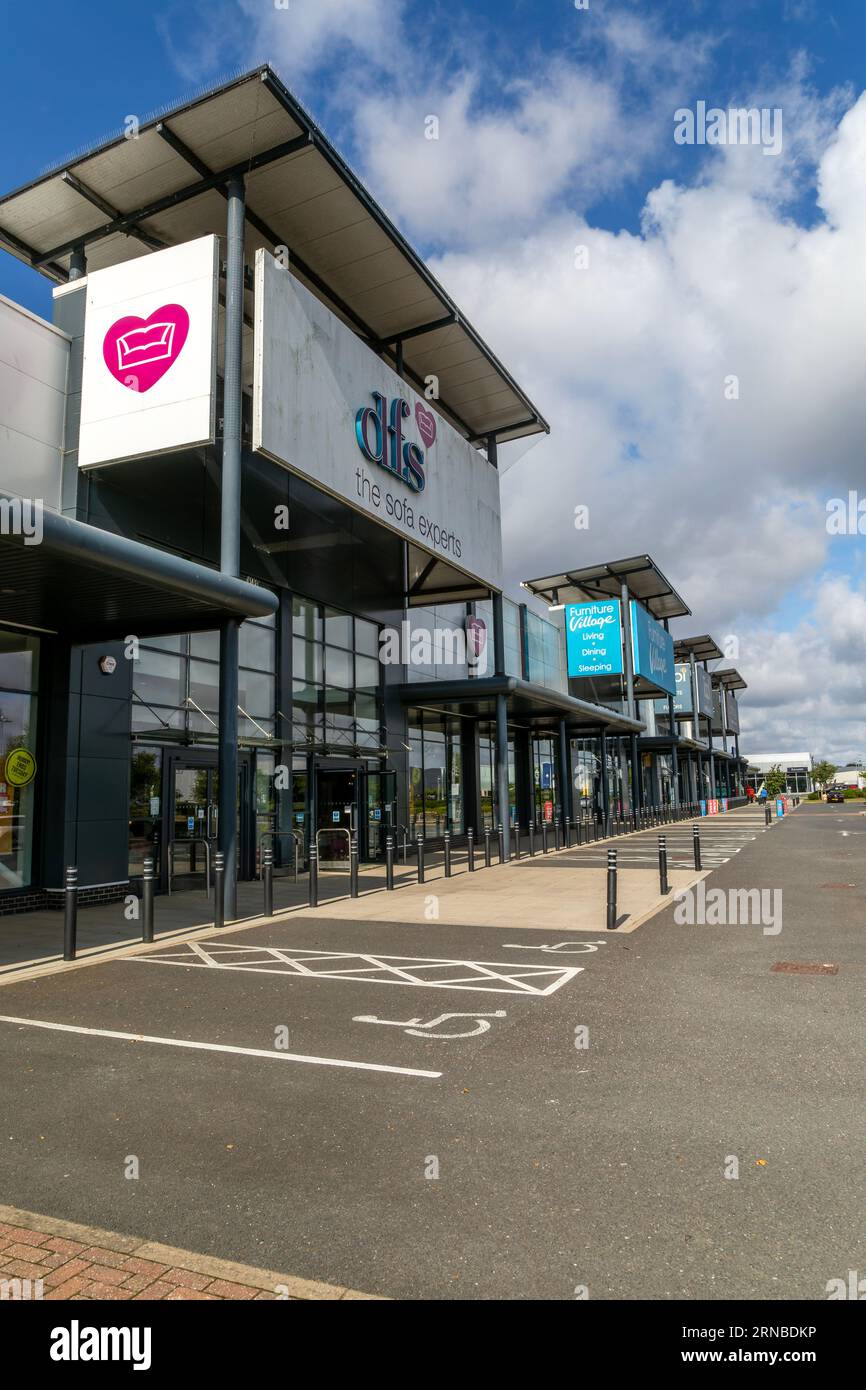dfs sofa experts Furniture Village and other shops stores at Futura