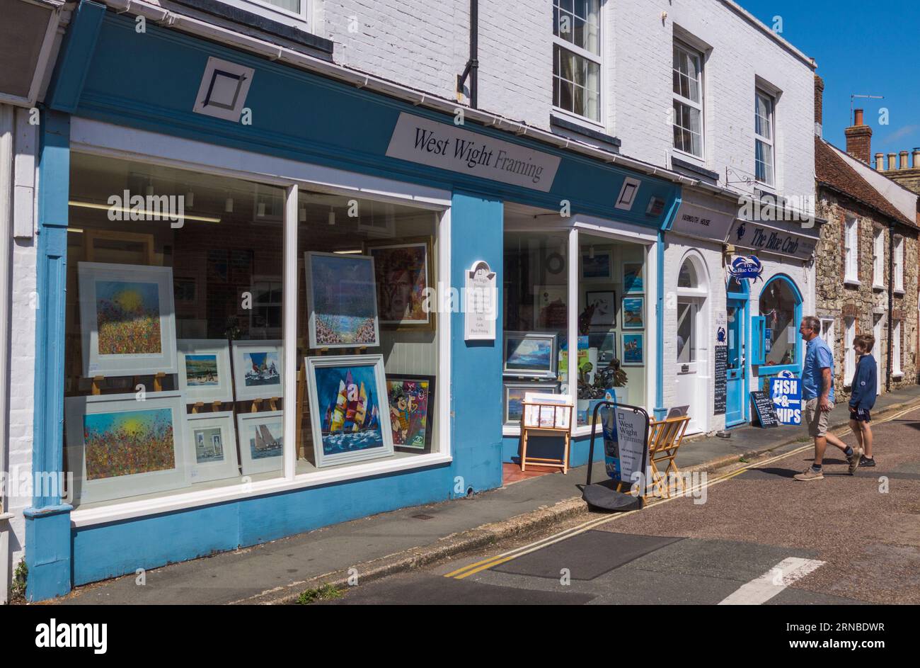 West wight framing hi-res stock photography and images - Alamy