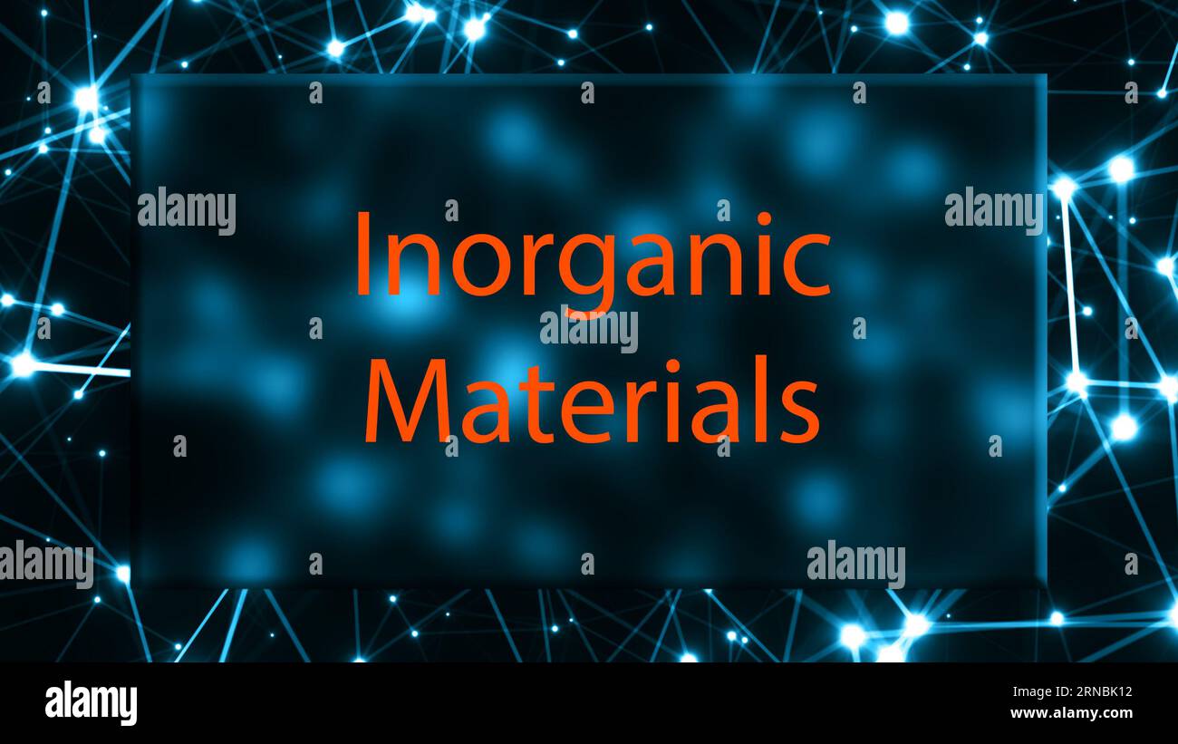 Materials Chemistry The study of the chemistry of