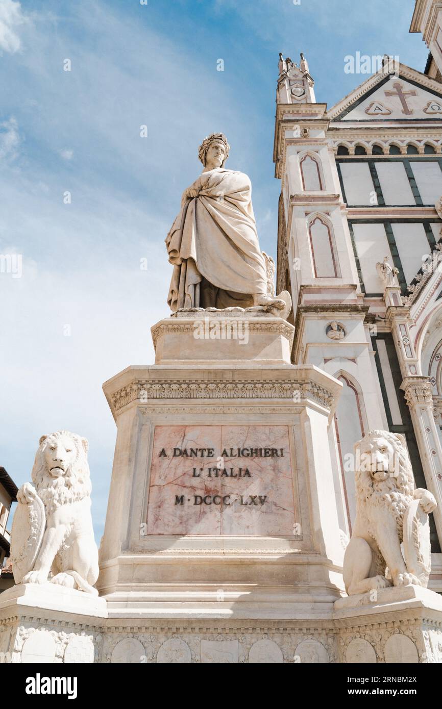 Plaza dante alighieri hi-res stock photography and images - Alamy