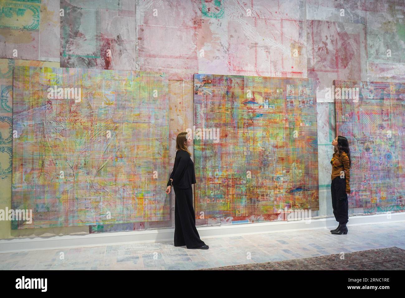 London UK 1 September 2023 Mandy El Sayegh First Solo Exhibition At london-uk-1-september-2023-mandy-el-sayegh-first-solo-exhibition-at