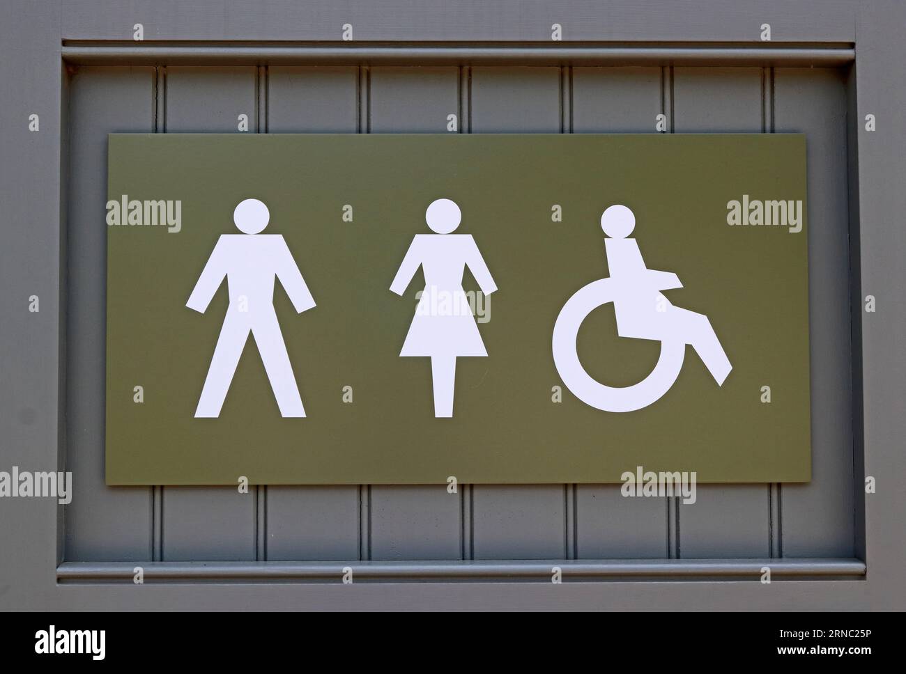 Sign indicating toilets hi-res stock photography and images - Alamy