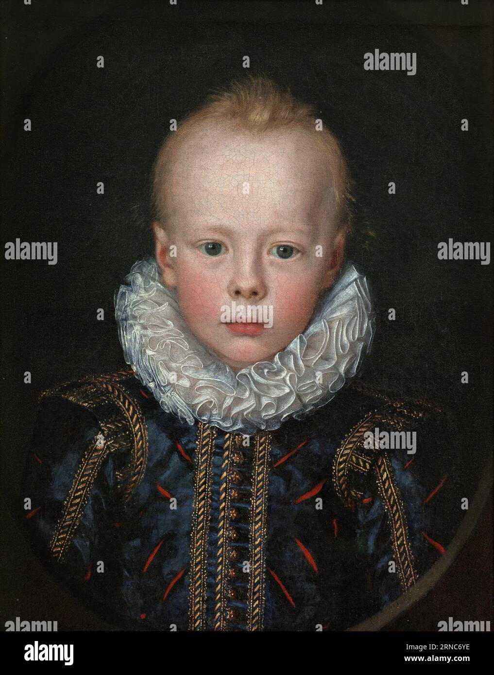 Child Portrait Of A Prince 17th Century By Jacob Van Doordt Stock Photo 