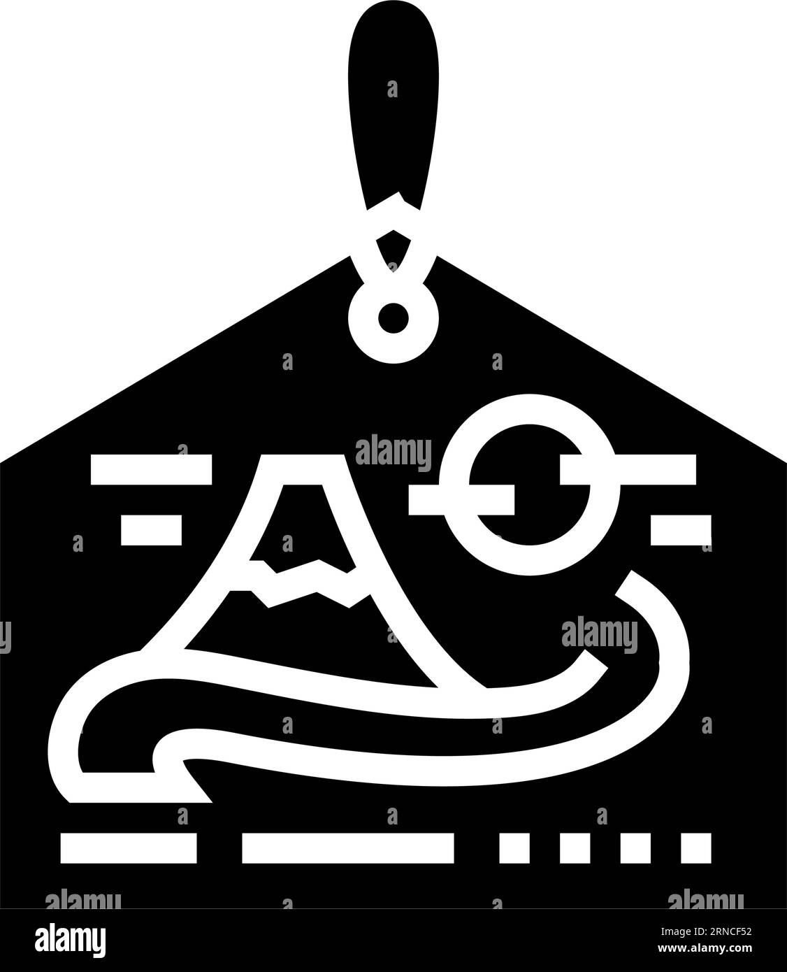 ema wooden plaques shintoism glyph icon vector illustration Stock ...