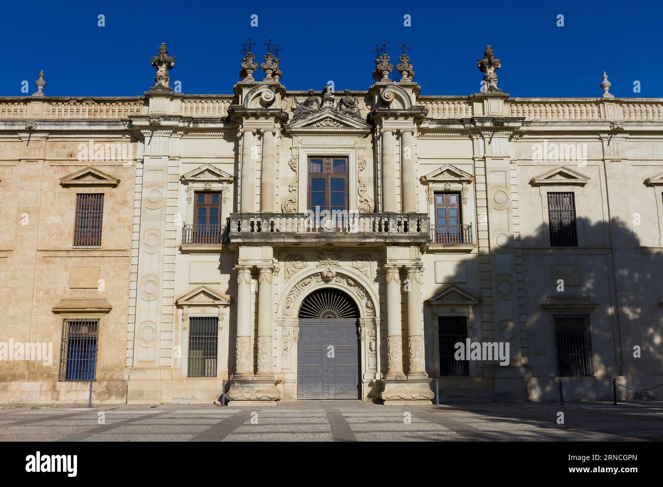 tobacco factory seville Old tobacco factory, Sevilla, Andalucia, Spain Stock Photo