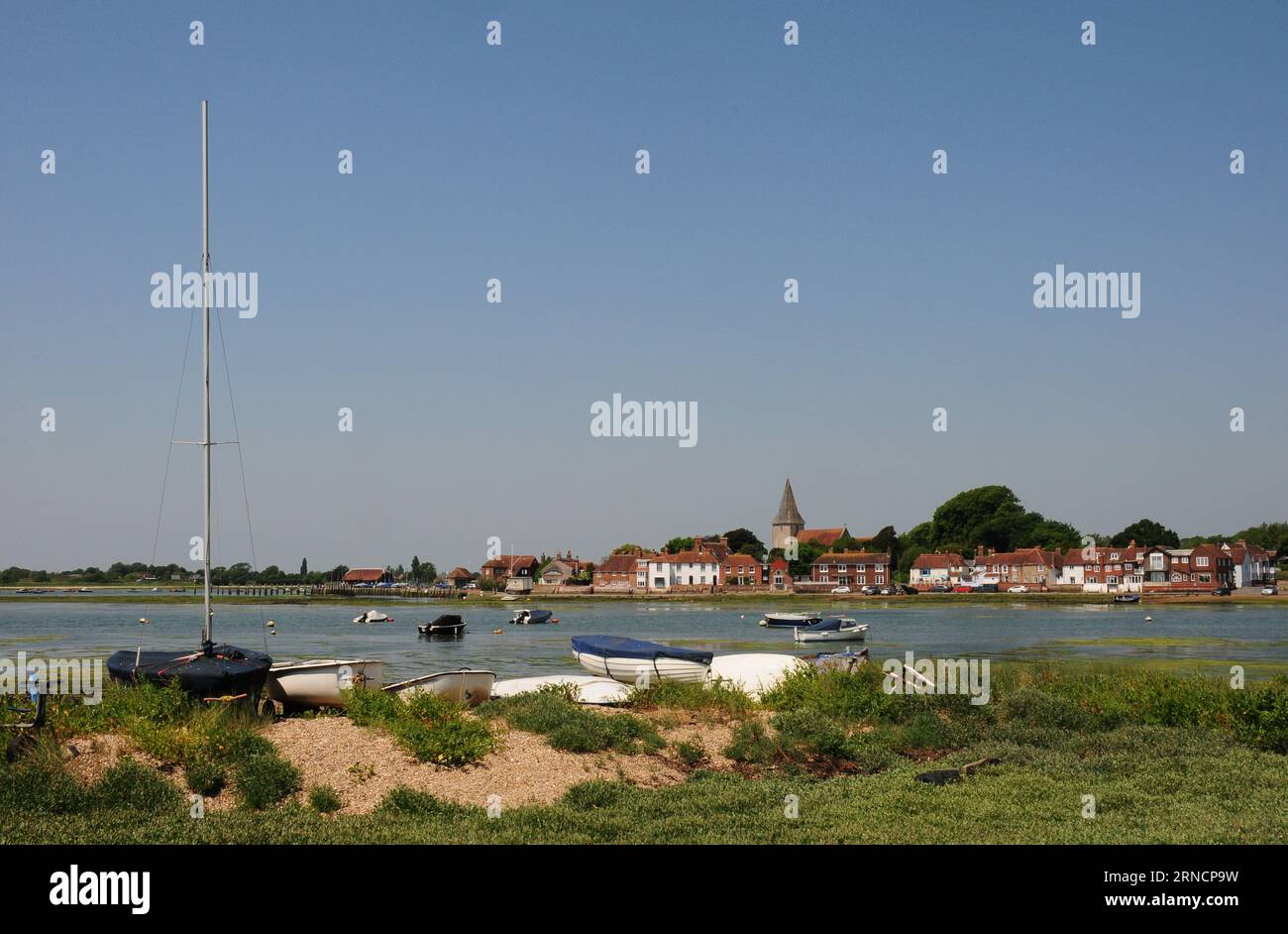 Bosham Harbour. Rising tide Stock Photo Alamy