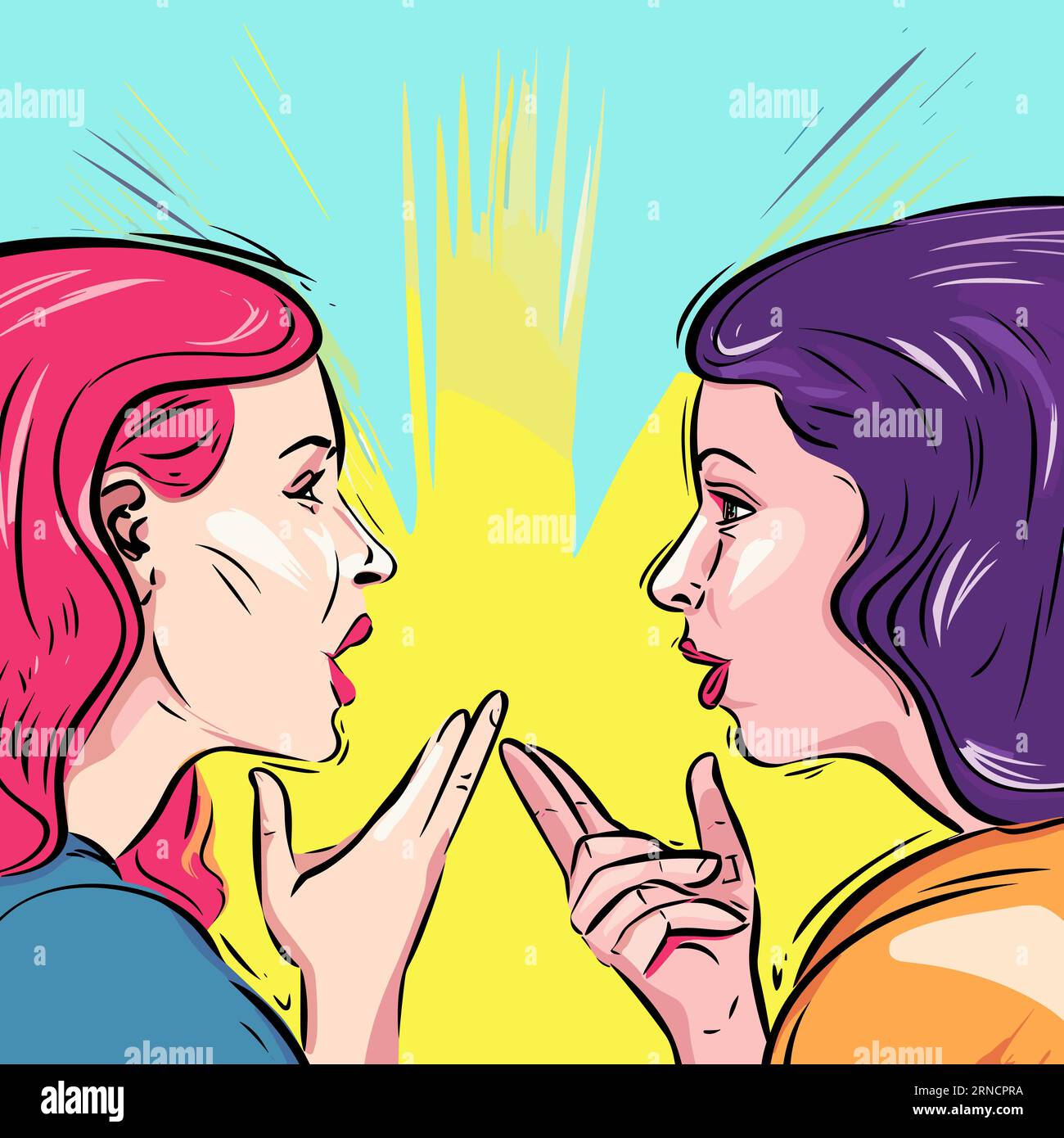 Noses Two Girls Stock Vector Images Alamy noses-two-girls-stock-vector-images-alamy