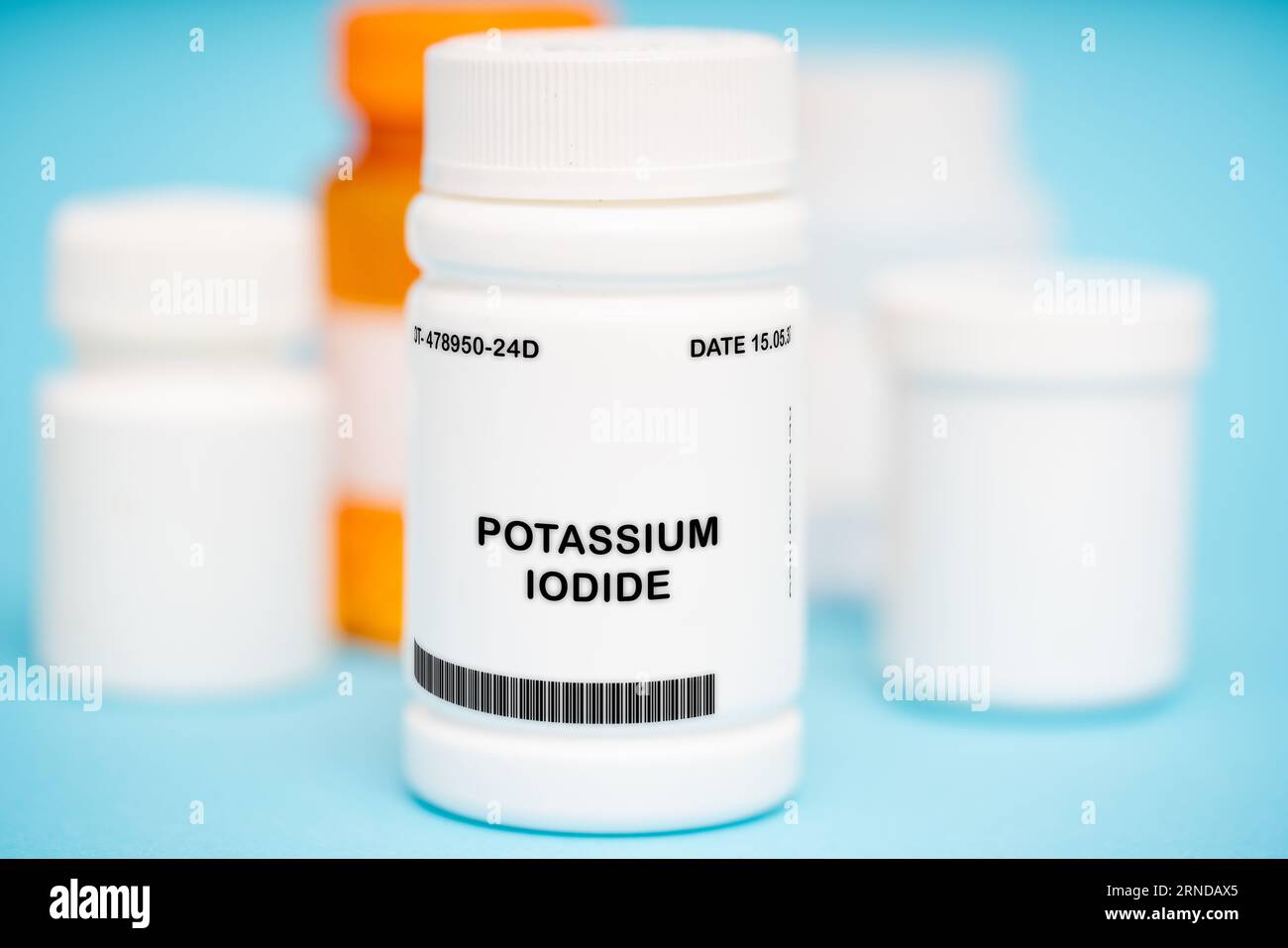 Active substance potassium iodide. Potassium iodide is used to