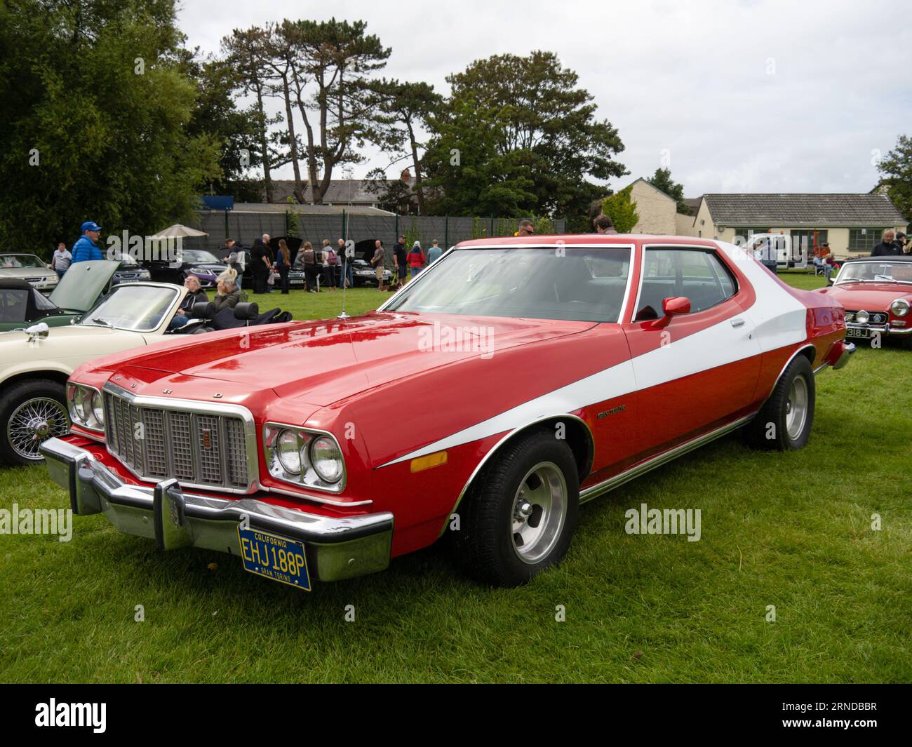 Starsky and hutch car editorial stock photo. Image of display