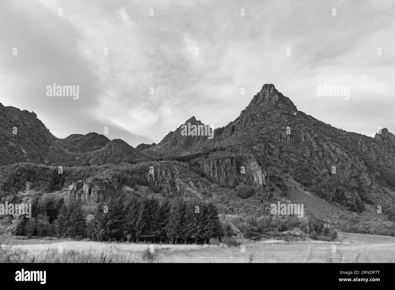 Stark scenery Black and White Stock Photos Images Alamy