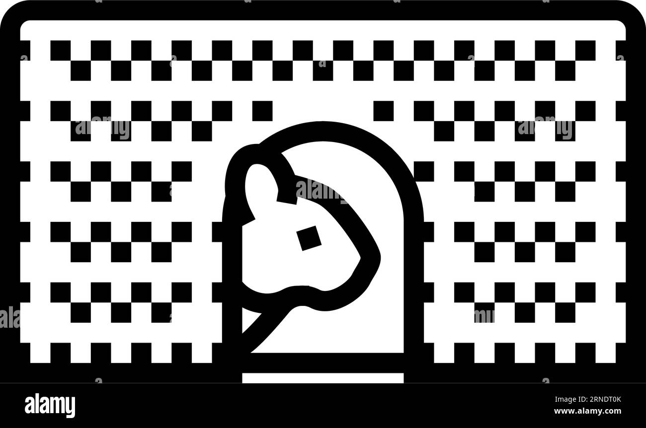 hamster house pet line icon vector illustration Stock Vector Image