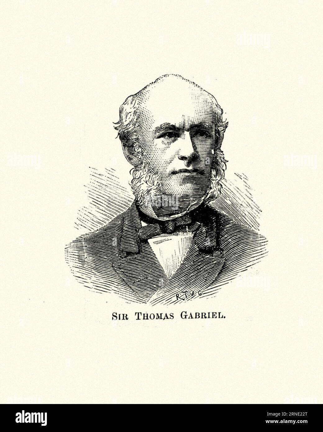 Sir Thomas Gabriel, 1st (5 November 1811 23 February 1891