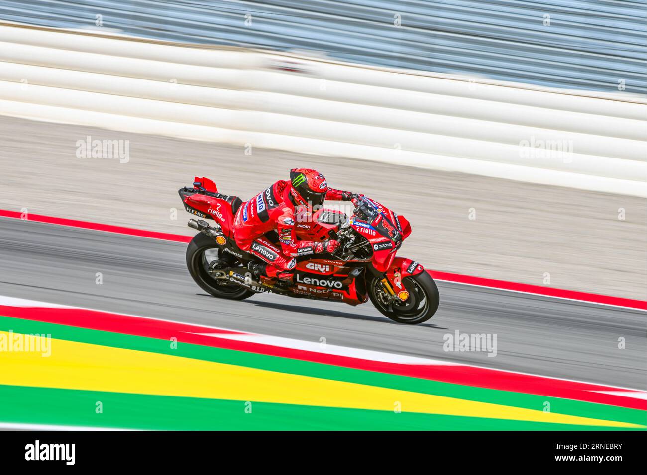 Francesco Bagnaia (1) of Italy and Ducati Team during the MOTO GP ...