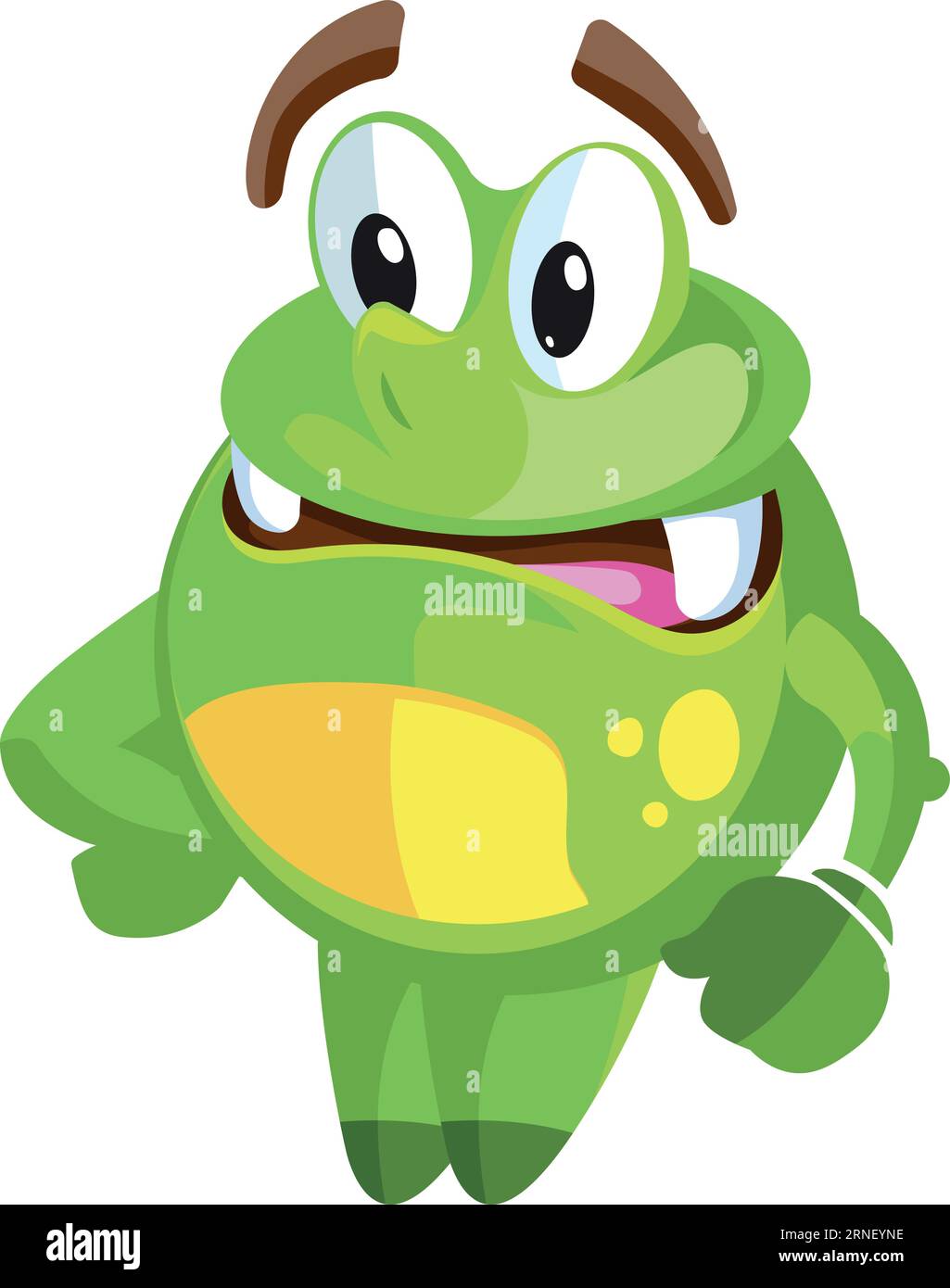 Cartoon dragon funny monster hi-res stock photography and images - Alamy