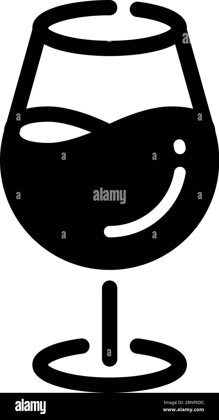 Wine glass icon. Alcohol drink bar symbol Stock Vector Image & Art Alamy