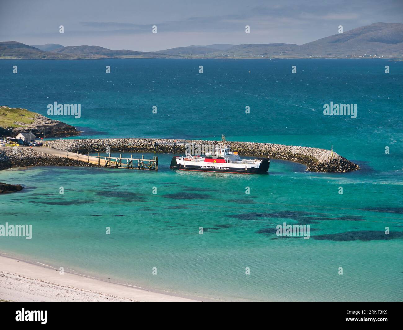 The CalMac (Caledonian MacBrayne) rollon rolloff car ferry Loch