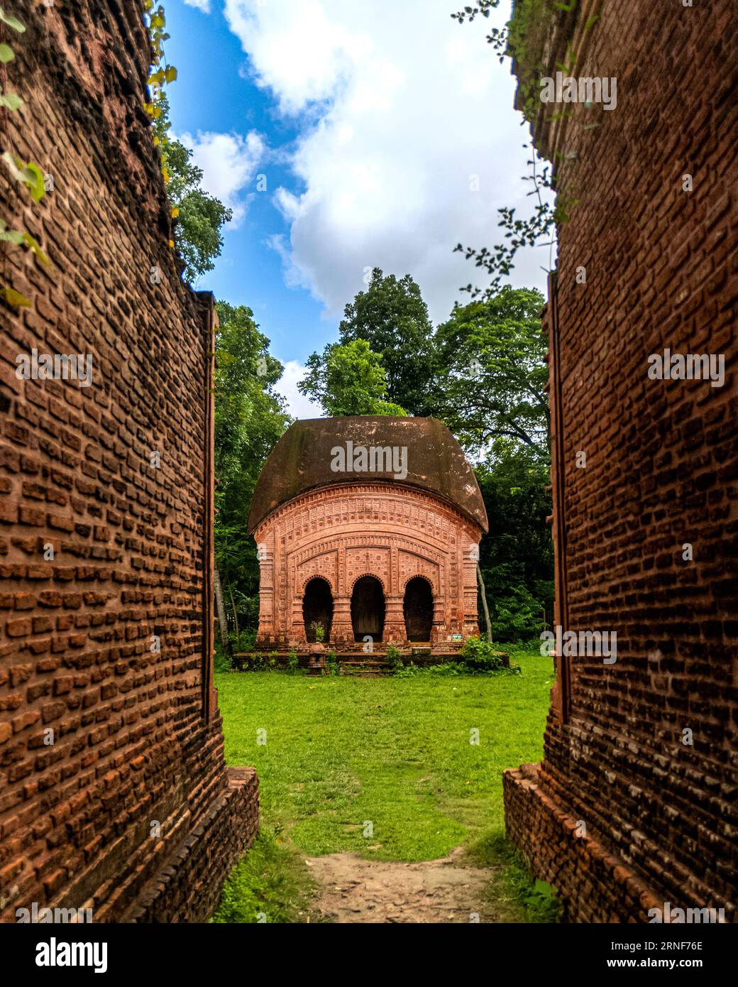 Gokul Medh Mondir Stock Photo