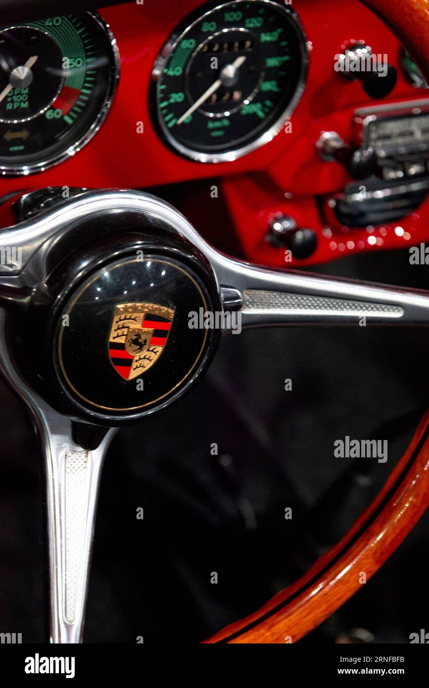 Porsche 356 sc cabriolet interior hi-res stock photography and images ...