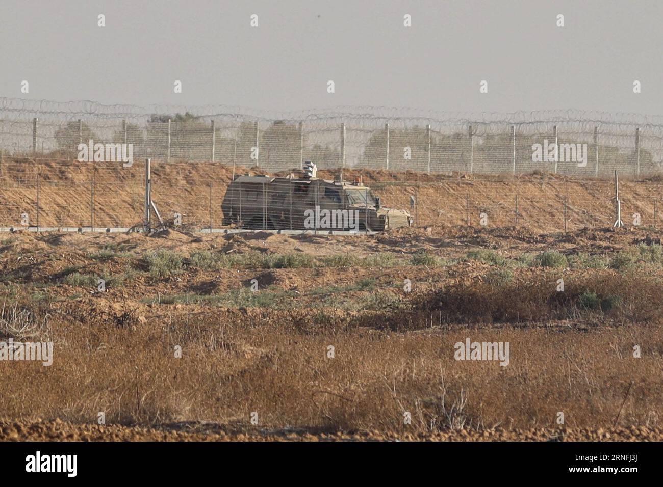 Gaza, Gaza, Palestine. 1st Sep, 2023. Israeli army military jeep