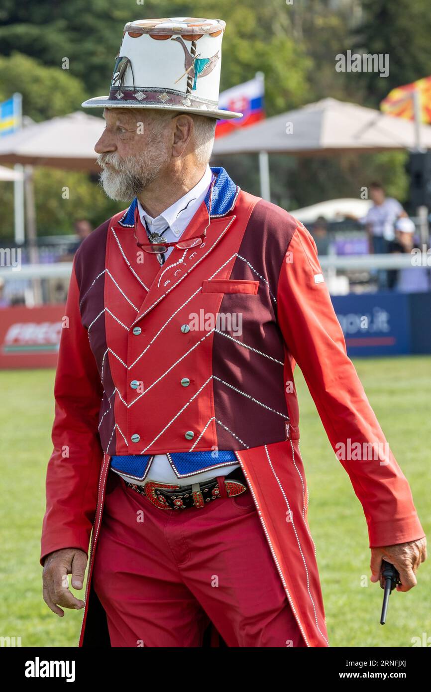 Milan, Italy. 01st Sep, 2023. Pedro Cebulka during 2023 Jumping