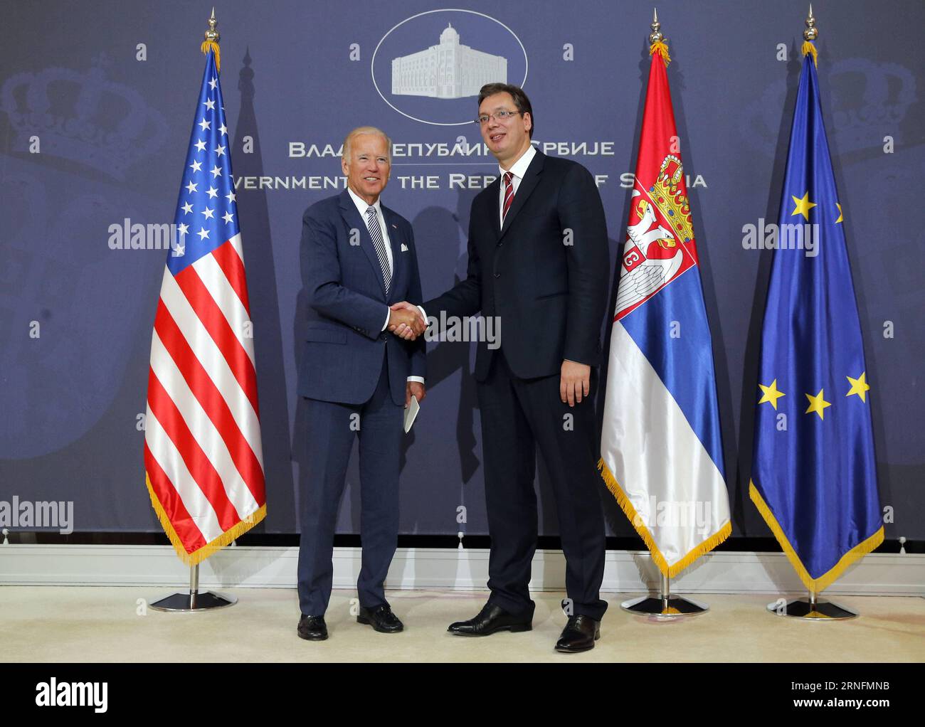 Serbia belgrade us biden visit hi-res stock photography and images - Alamy