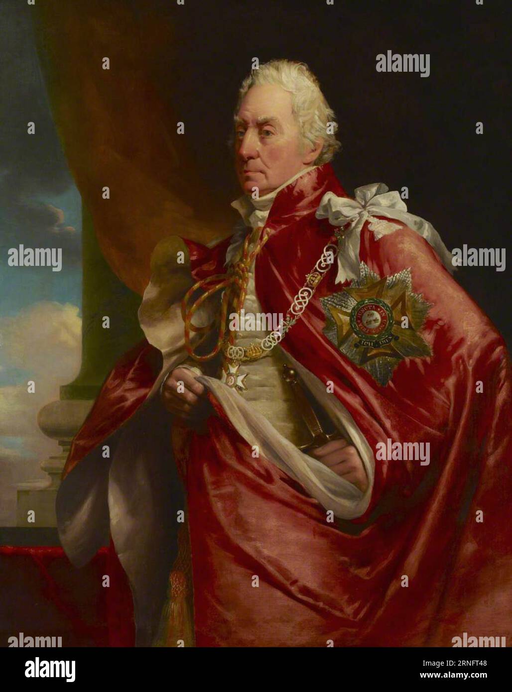 Admiral George Keith Elphinstone, 1746-1823, 1st Viscount Keith after 1815 by George Sanders Stock Photo