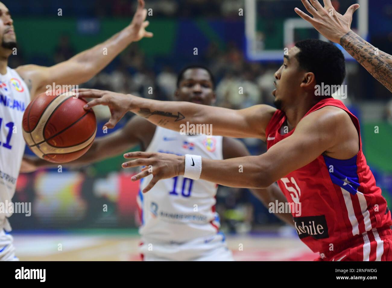 Quezon, Philippines. 01st Sep, 2023. Tremont Waters of Puerto Rico men