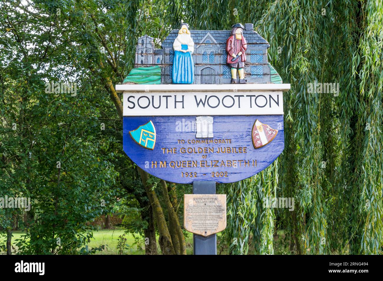 English village signs hires stock photography and images Alamy