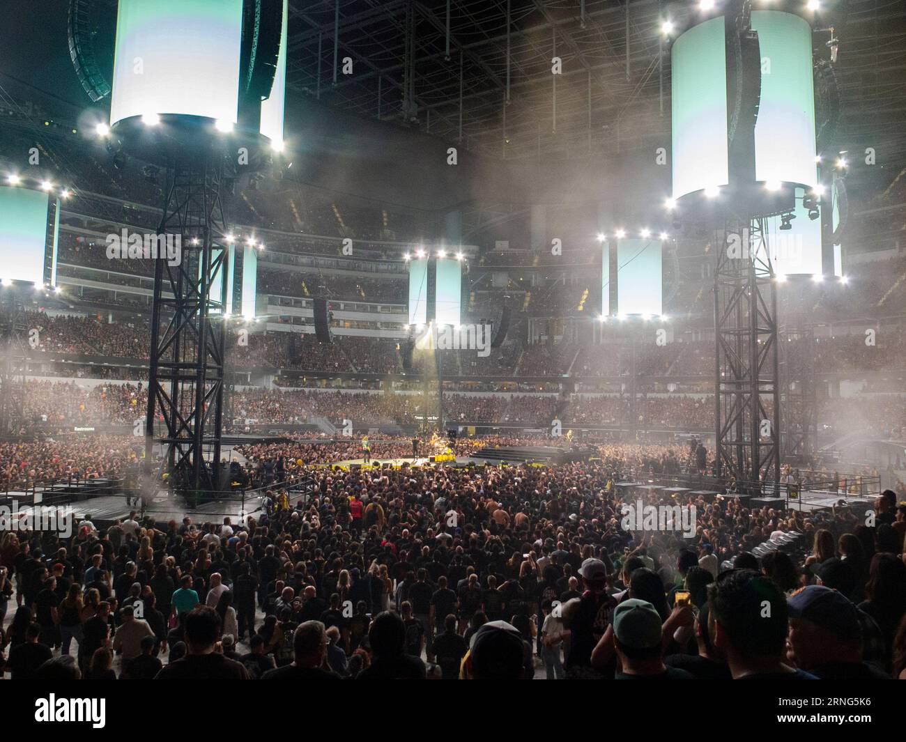 August 27, 2023, Inglewood, California, USA The rock band Metallica