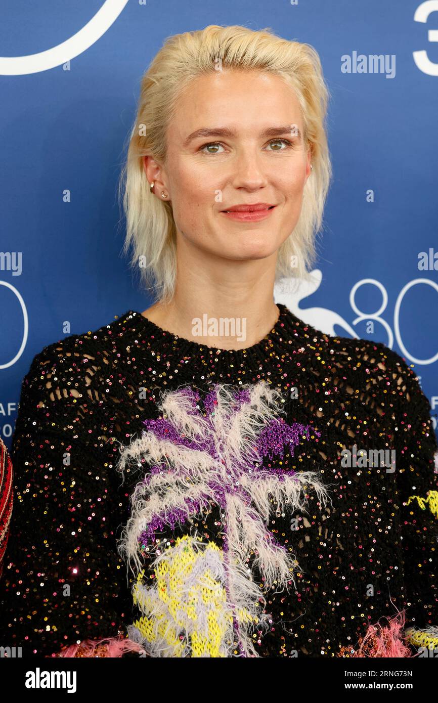 Amanda Collin poses at the photocall of 'Bastarden (The Promised Land