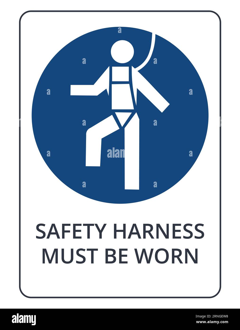 Safety harness illustration hi-res stock photography and images - Alamy