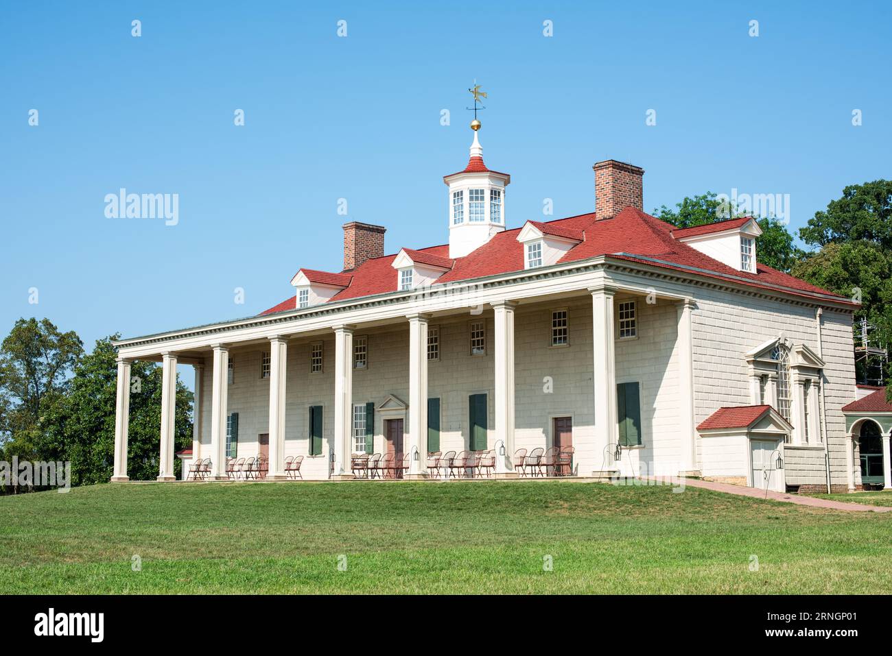 MT VERNON, Alexandria, VA — The historic home of Washington, the