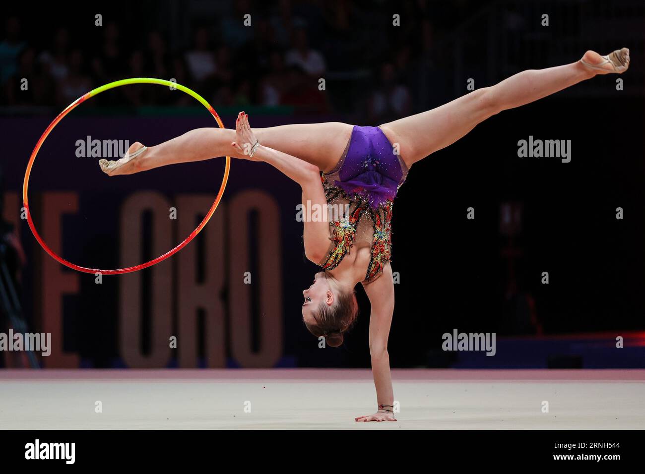 Margarita Kolosov (GER) seen in action during 40th FIG Rhythmic