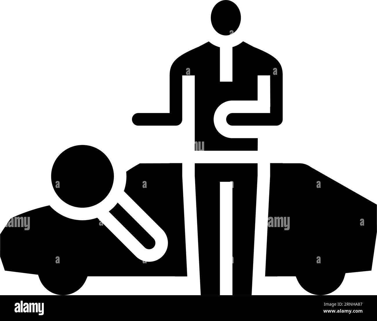 Mechanic inspection black man Black and White Stock Photos & Images - Alamy