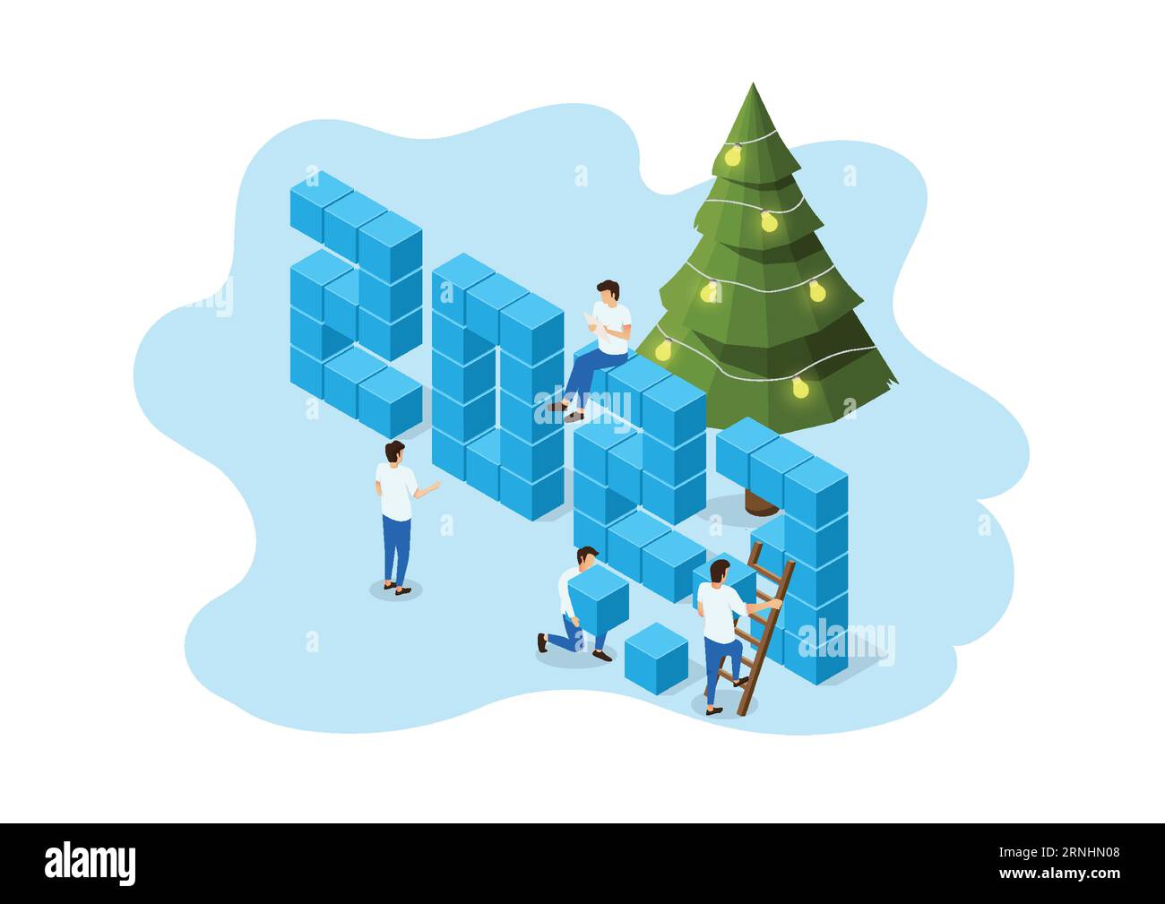 2023 celebration Stock Vector Images Alamy