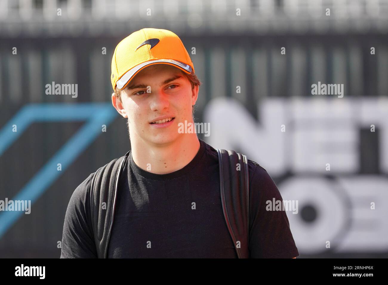 Monza, Italy. 1 Sep, 2023. Oscar Piastri of Australia driving the (81) McLaren F1 Team MCL60 Mercedes, during Formula 1 Pirelli Gp d'Italia. Credit: Alessio Morgese/Alessio Morgese / E-mage / Alamy live news Stock Photo