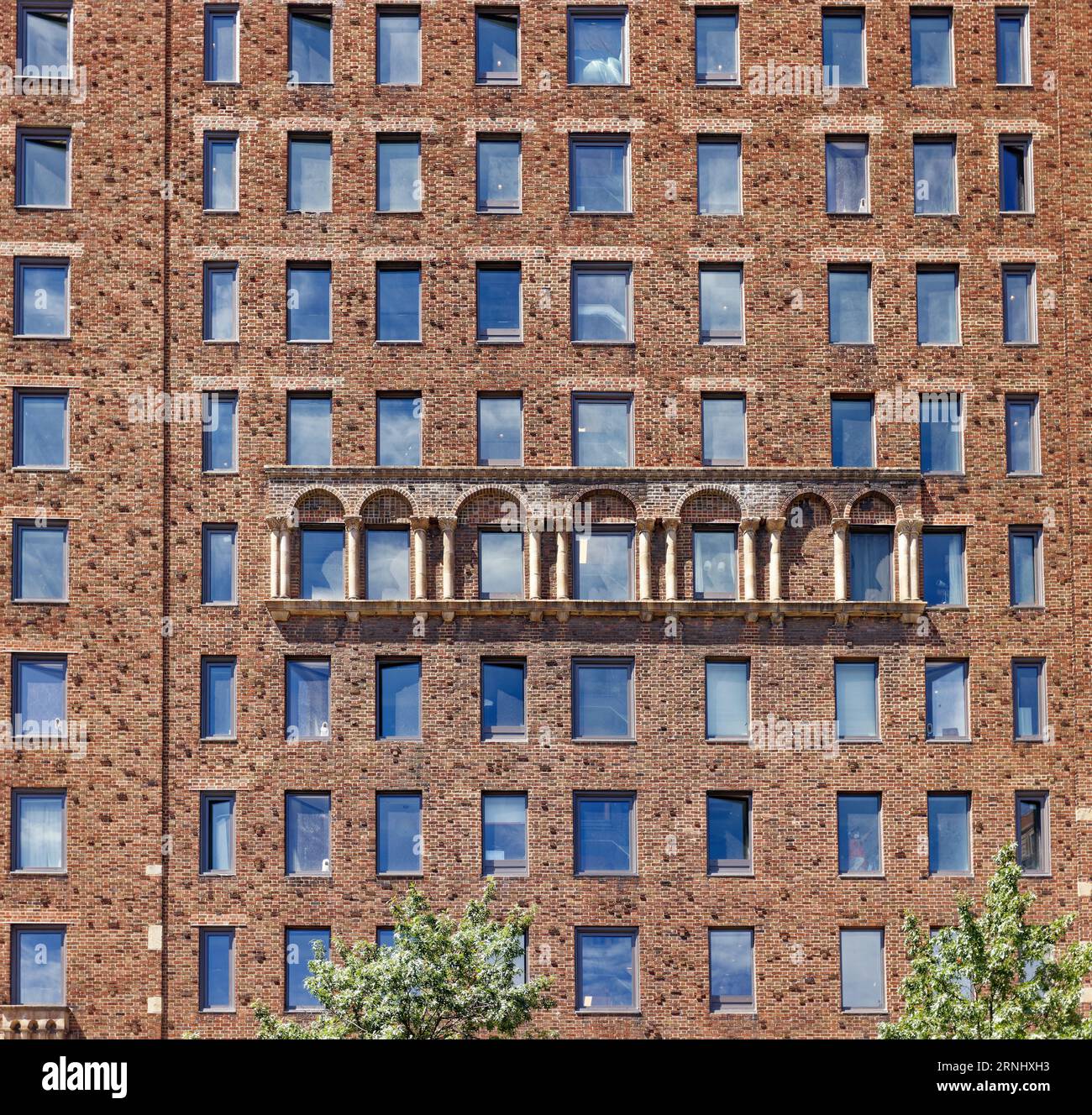 Textured Brick Penthouse Apartment