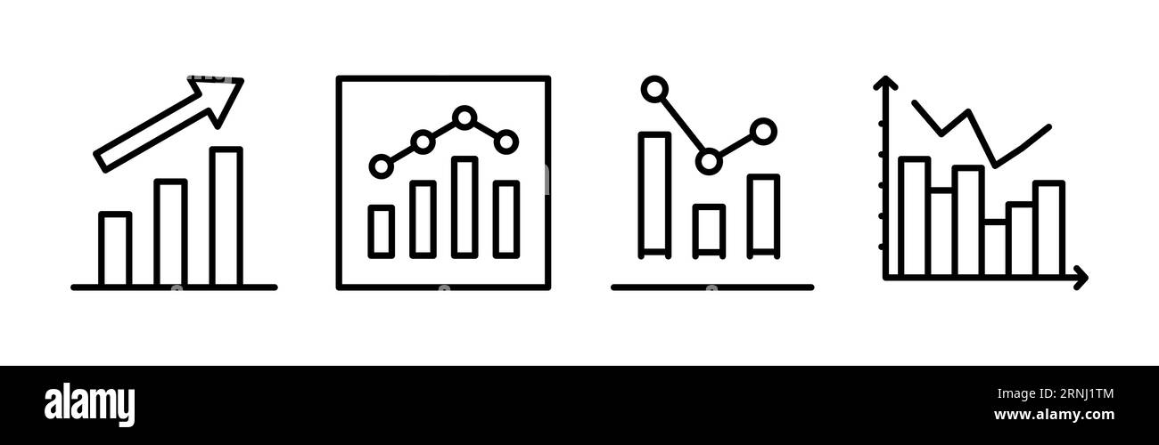 Growing graph Icon vector. Chart icon. Graph Icon Stock Vector Image ...