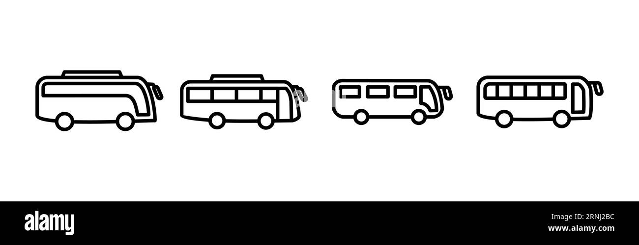 Bus icon vector. bus vector icon Stock Vector Image & Art - Alamy