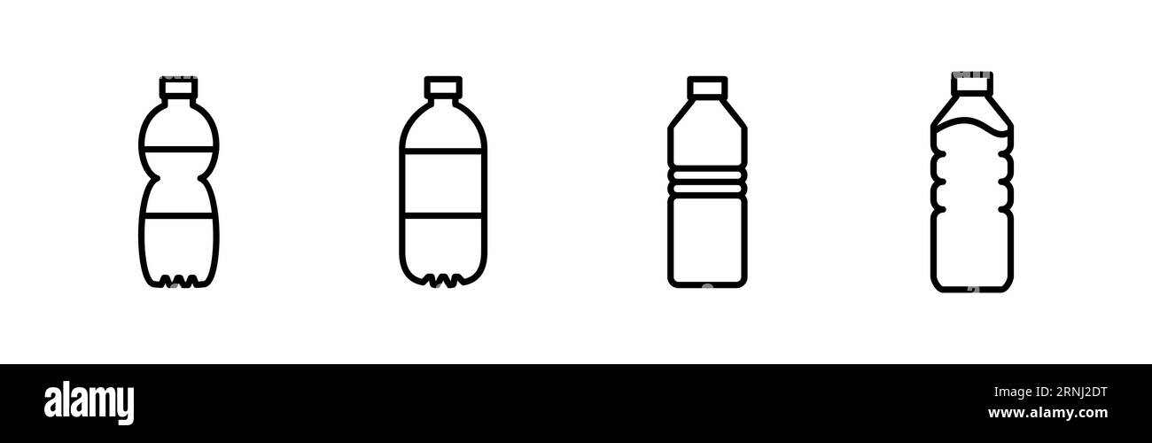 bottle icon vector. bottle icon in trendy flat design Stock Vector ...