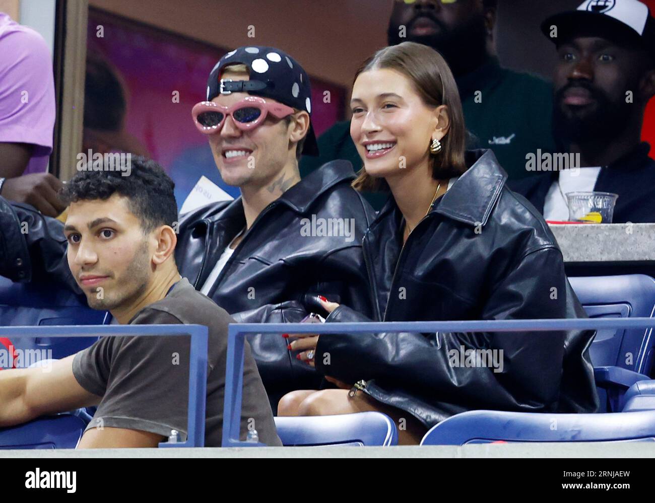 Flushing Meadow, United Stated. 01st Sep, 2023. Justin Bieber and