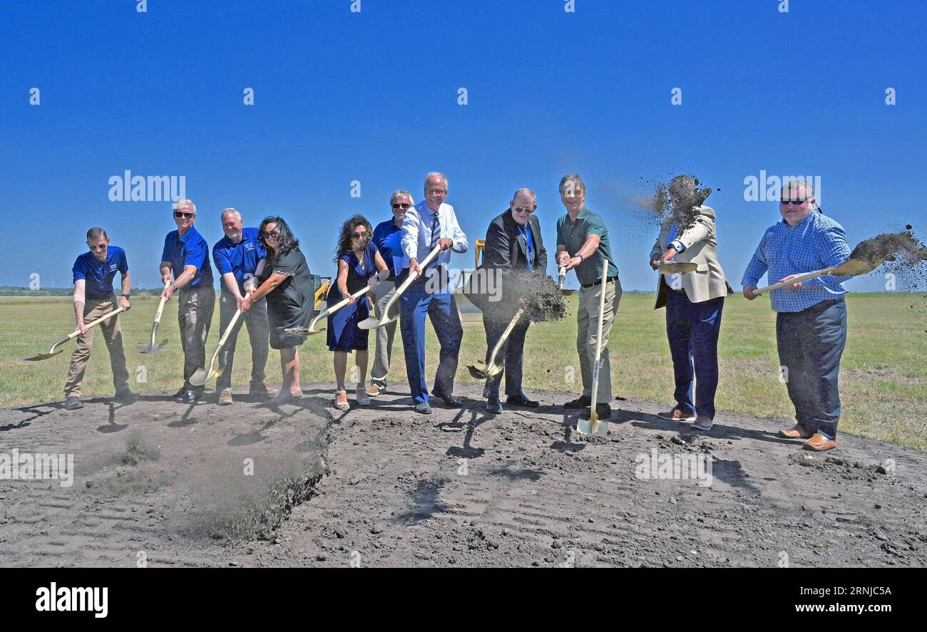 BURLINGTON, KANSAS - SEPTEMBER 1, 2023 Kansas Republican Senator Jerry ...