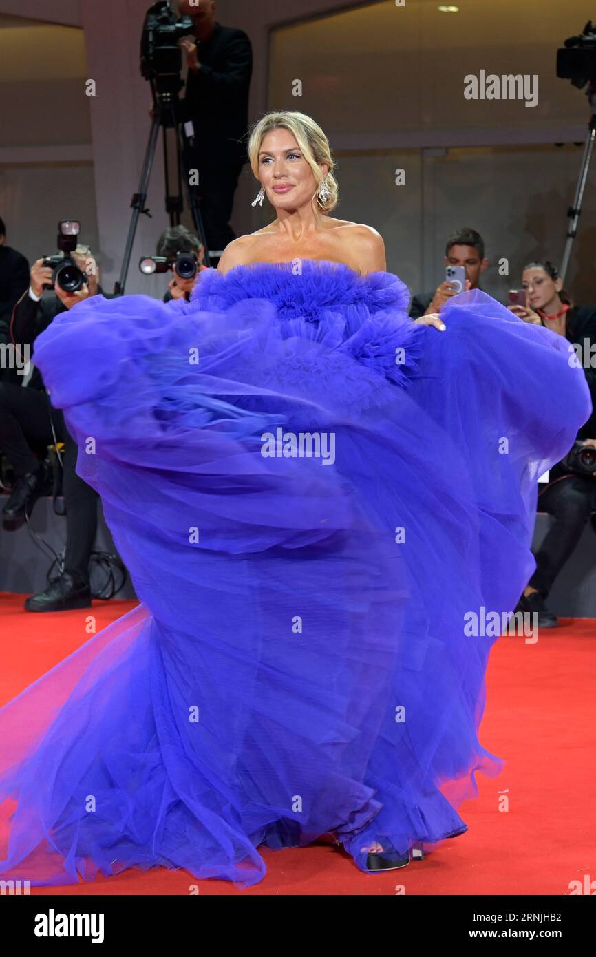 Venezia Lido, Italy. 01st Sep, 2023. Hofit Golan attends the red carpet