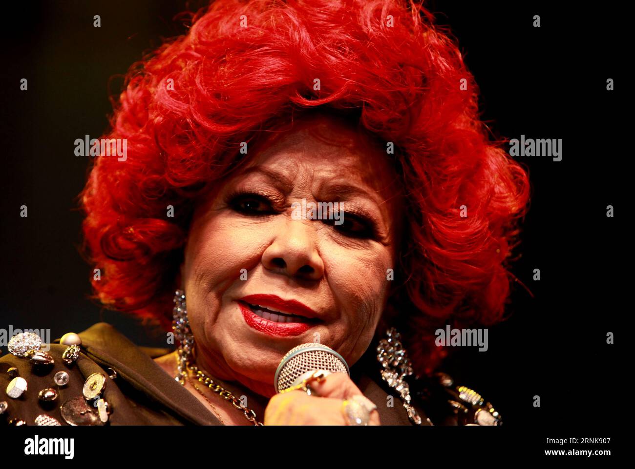 Rio de Janeiro, Rio de Janeiro, Brasil. 1st Sep, 2023. (INT) Show of 50 Years of Alcione at Vivo Rio. September 01, 2023, Rio de Janeiro, Brazil: Brazilian Singer, Alcione performed a concert celebrating 50 years of celebration at Vivo Rio at Flamengo Park in the south zone of Rio with the presence of the actor Lazaro Ramos and his wife Thais Araujo.Credit: Onofre Veras/Thenews2 (Foto: Onofre Veras/Thenews2/Zumapress) (Credit Image: © Picasa/TheNEWS2 via ZUMA Press Wire) EDITORIAL USAGE ONLY! Not for Commercial USAGE! Stock Photo