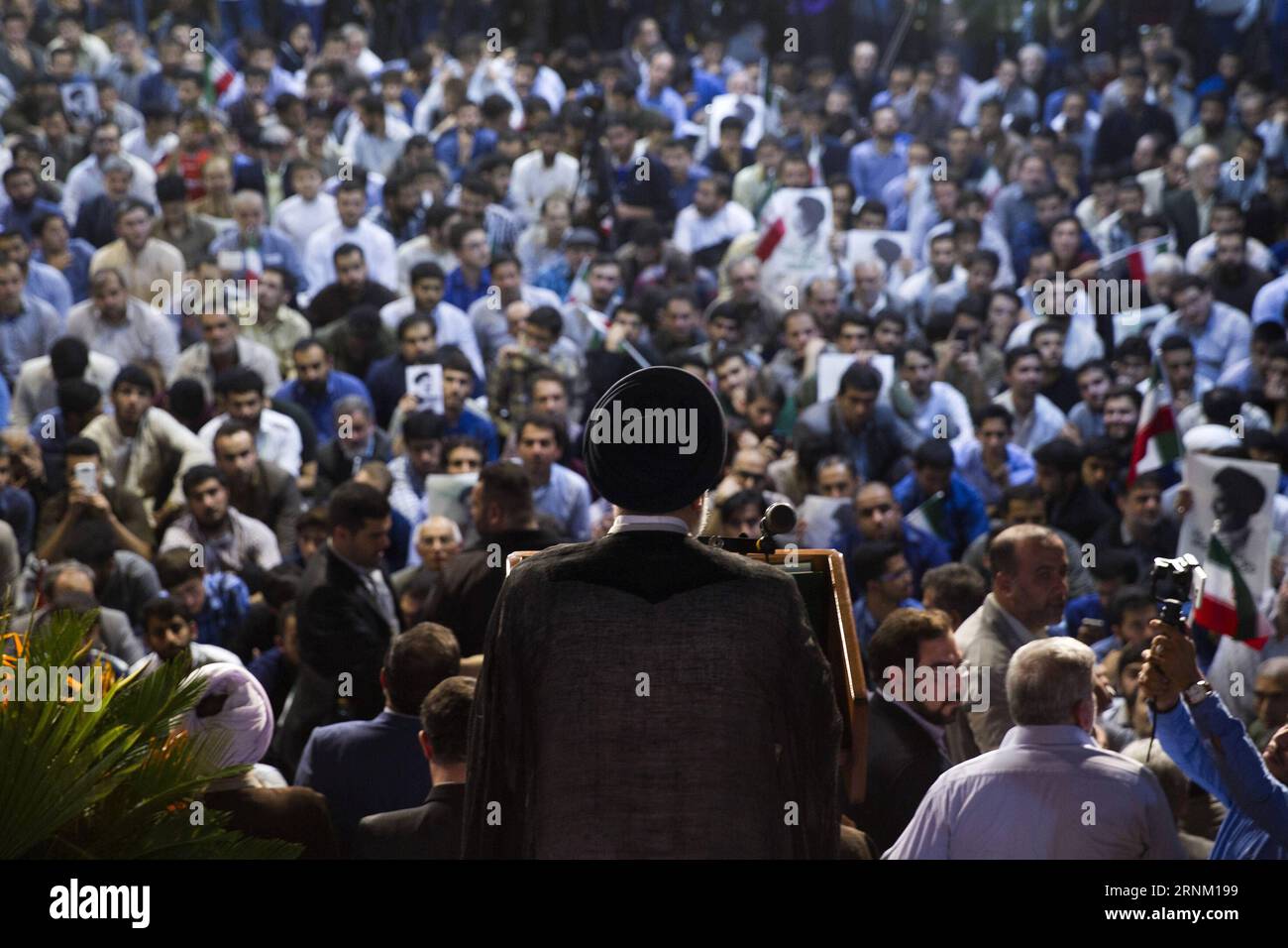 (170430) -- TEHRAN, April 30, 2017 () -- Supporters listen to the speech of presidential candidate Ebrahim Raisi during a campaign rally in Tehran, Iran, April 29, 2017. Iran s 12th presidential election is slated for May 19. () (zhf) IRAN-TEHRAN-EBRAHIM RAISI-PRESIDENTIAL ELECTION CAMPAIGN xinhua PUBLICATIONxNOTxINxCHN   TEHRAN April 30 2017 Supporters Lists to The Speech of Presidential Candidate Ebrahim Raisi during a Campaign Rally in TEHRAN Iran April 29 2017 Iran S 12th Presidential ELECTION IS slated for May 19 zhf Iran TEHRAN Ebrahim Raisi Presidential ELECTION Campaign XINHUA PUBLICAT Stock Photo