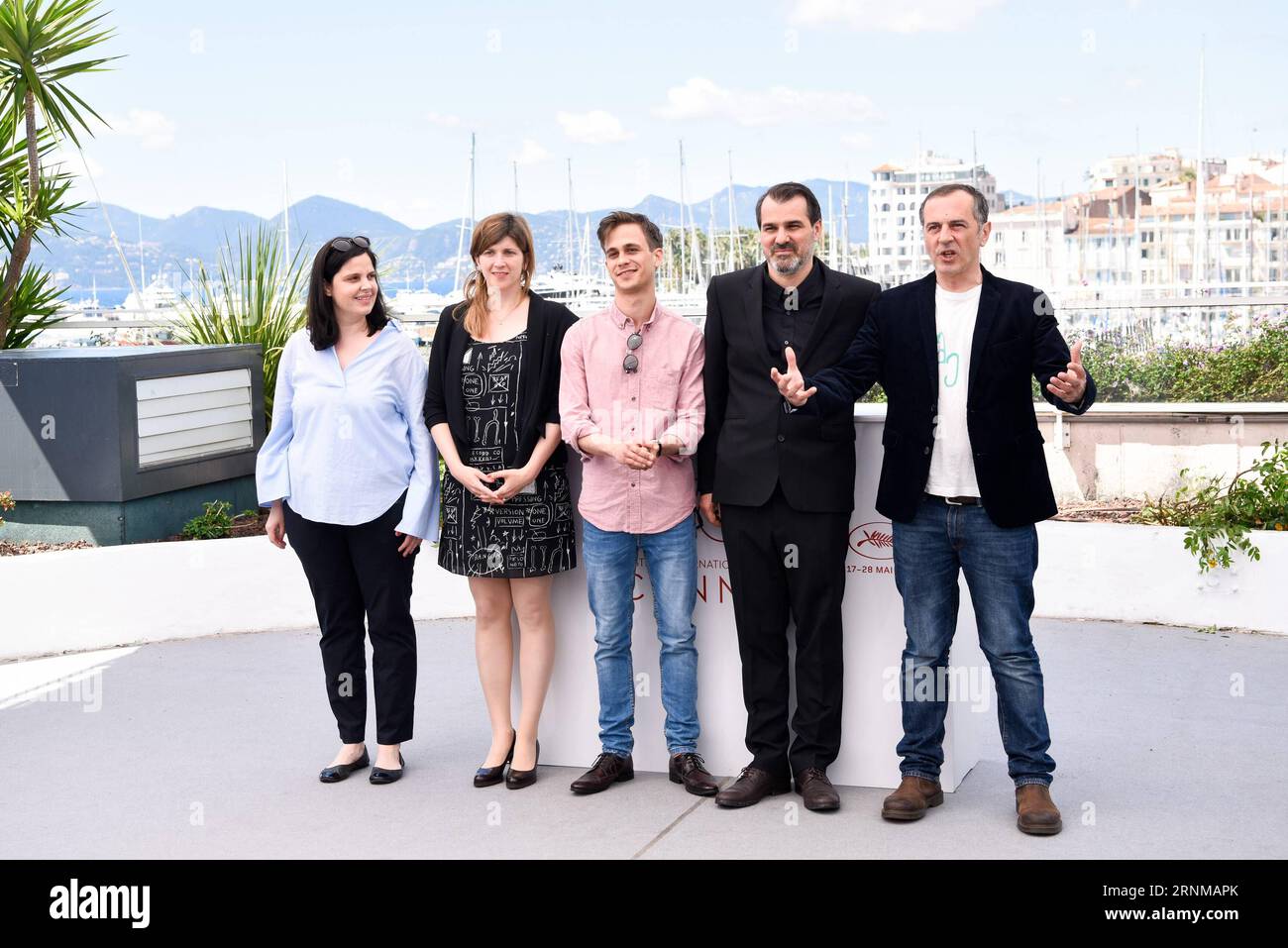 (170519) -- CANNES, May 19, 2017 -- Cast members of the film Jupiter s Moon pose for a photocall in Cannes, France, on May 19, 2017. The film Jupiter s Moon directed by Hungarian director Kornel Mundruczo will compete for the Palme d Or on the 70th Cannes Film Festival. )(gl) FRANCE-CANNES-70TH CANNES FILM FESTIVAL-IN COMPETITION-JUPITER S MOON-PHOTOCALL ChenxYichen PUBLICATIONxNOTxINxCHN   Cannes May 19 2017 Cast Members of The Film Jupiter S Moon Pose for a photo call in Cannes France ON May 19 2017 The Film Jupiter S Moon Directed by Hungarian Director Kornel Mundruczo will compete for The Stock Photo